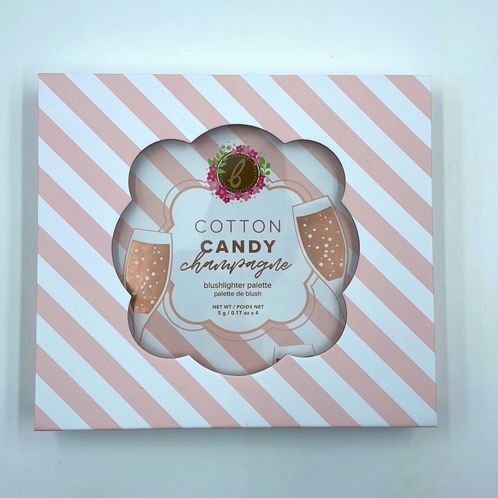 Beauty Bakerie Cotton Candy Champagne Blushlighter Palette (NWT)